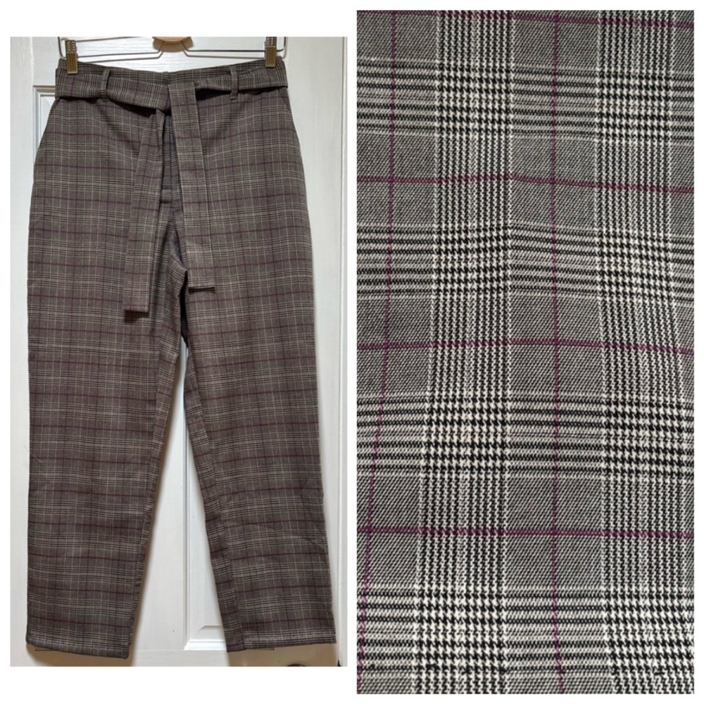 Reitman’s Women's Tan Checkered Pants